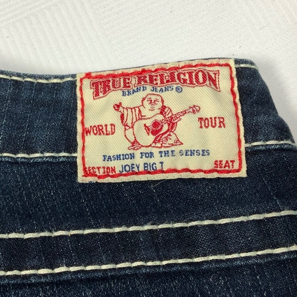 True Religion Joey Big 7 Flare Jeans - Size 29 LONG - Picture 9 of 12